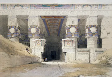 Templet i Dendera, 7. december