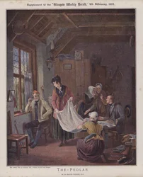 The Pedlar (farve litho)