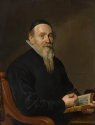 Portræt af en mand, muligvis en botaniker, 1641.