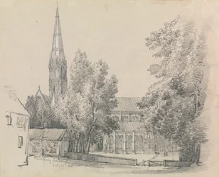 Udsigt over Salisbury Cathedral