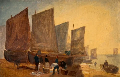 Fiskerbåde, Hastings, 1813.