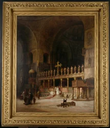 Interiør af Markuskirken, Venedig