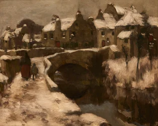 Dunlop, Winter (olie på lærred)