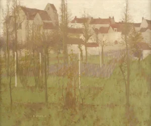 Grez fra floden, ca. 1896