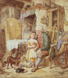 De nye hvalpe, 1861