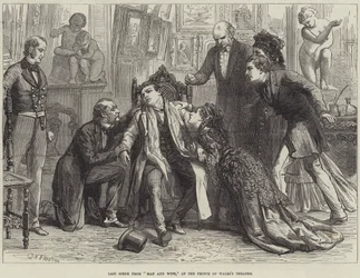 Sidste scene fra Man and Wife, i Prince of Wales