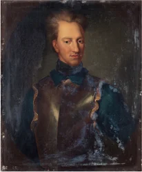 Portræt af kong Karl XII af Sverige 1682-1718