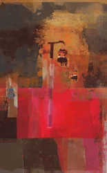 Cable Cars, 2014, Collage på papir