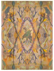 Starlings, 2016, Collage på papir