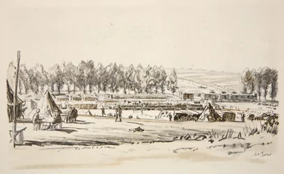A Railhead, illustration fra 