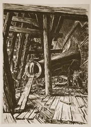A shaft bracket, illustration fra 