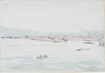 Palermo (blyant og akvarel på papir)