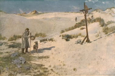 The Cross on the Dunes, slutningen af det 19.-begyndelsen af det 20. århundrede, c1930.