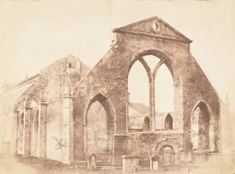 Edinburgh. Gråbrødrenes Kirkegård, 1843-47. Skabere: David Octavius Hill, Robert Adamson, Hill & Adamson.
