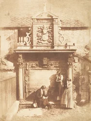 Edinburgh. Gråbrødrenes Kirkegård, 1843-47. Skabere: David Octavius Hill, Robert Adamson, Hill & Adamson.