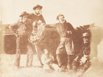 Newhaven Group, 1843-47. Skabere: David Octavius Hill, Robert Adamson, Hill & Adamson.