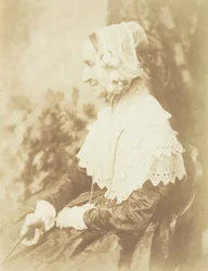 Portræt af fru Rigby, 1844. Skabere: David Octavius Hill, Robert Adamson, Hill & Adamson.