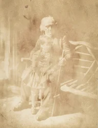 Præst dr. Thomas Chalmers og Thomas Chalmers Hanna, 1843-47. Skabere: David Octavius Hill, Robert Adamson, Hill & Adamson.