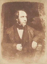 pastor George Lewis, Dundee, 1843-47. Skabere: David Octavius Hill, Robert Adamson, Hill & Adamson.