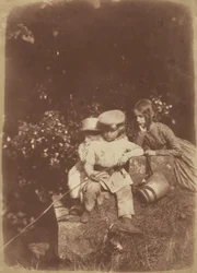 Ved Minnow Pool, 1843-1847. Skaber: David Octavius Hill, Robert Adamson.