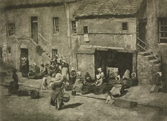 Kameraarbejde: Newhaven Fisheries, 1909. Skaber: David Octavius Hill, Robert Adamson.