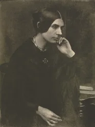 Camera Work: Dame i sort, 1912
