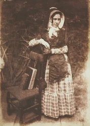 Ukendt kvinde, ca. 1844.