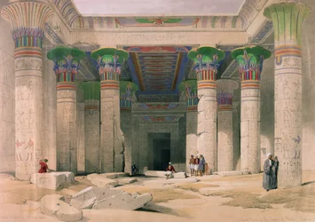 Grand Portico of the Temple of Philae, Nubia, fra 