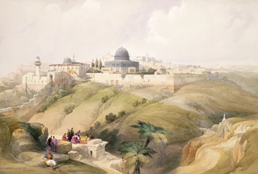 Jerusalem, 9. april 1839, plade 16 fra bind I af 
