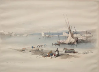 Tyrus Havn, 1839.