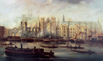 Afbrændingen af parlamentets huse, 16. oktober 1834