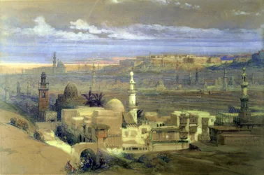 Udsigt over Cairo