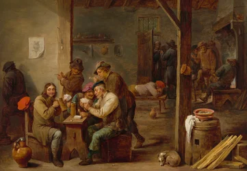 Tavernscene, 1658.