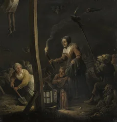 Hekse scene