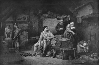 Kong Alfred i Neatherd Cottage, 1806, 1912