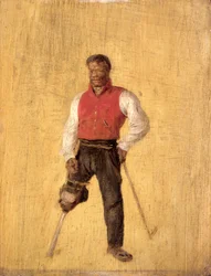 Portræt af Billy Waters, ca. 1815