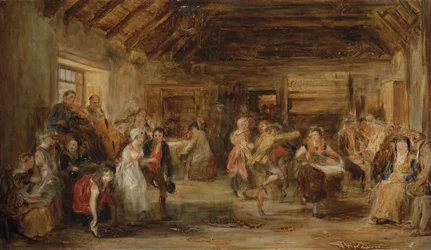 Penny Wedding, en skitse, 1830