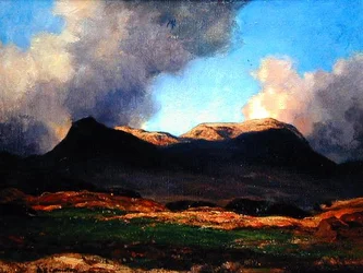 Ben Dearg (olie på lærred)