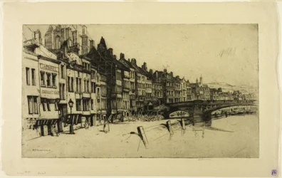Dinant, tallerken ni fra det belgiske sæt