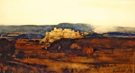 Stirling Castle (akvarel på papir)
