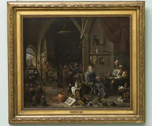 En alkymist, senere 1670