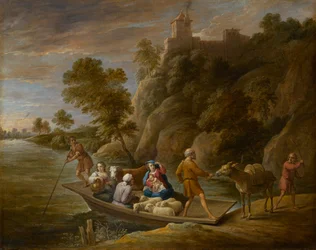 Flugten til Egypten, omkring 1660