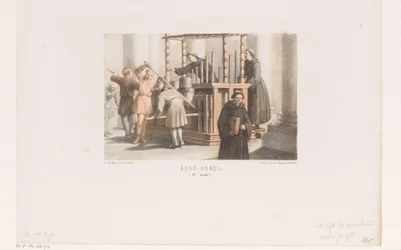 Kirkeorgel, 1100-tallet Kirkens orgel. (1100-tallet) (titel på objekt)
