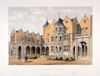 Holland House, Kensington, London, c1850