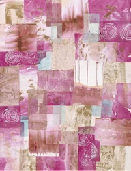 Struktureret lyserød collage