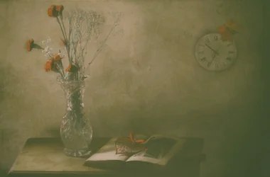 Visne blomster og tiden
