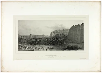 Overfald og erobring af bastion nr. 6, fra Memories of Italy: Rome Expedition