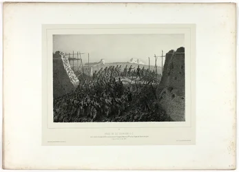 Capture of the Courtine 6-7, fra Souvenirs of Italy: Rome Expedition