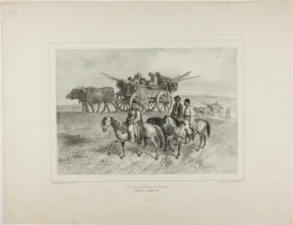 Familie af omrejsende ungarske sigøjnere, Moldavien, 19. juli 1837