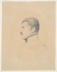 Portræt af General Pelissier
